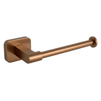 Toilet Paper Holder Rea 5909 Nico Brush Copper from B&Q