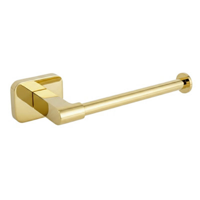 Toilet Paper Holder Rea 5909 Nico Gold from B&Q