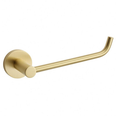Toilet Paper Holder Rea 5609 Leo Brush Gold from B&Q