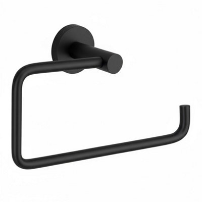Bathroom Hanger Rea 5610 Leo Black from B&Q