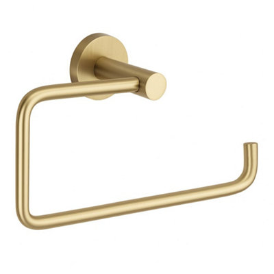 Bathroom Hanger Rea 5610 Leo Brush Gold from B&Q