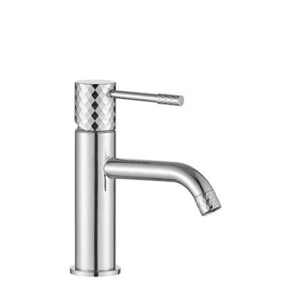 Basin Mixer Tap Rea Lungo Diamond Chrome Brass
