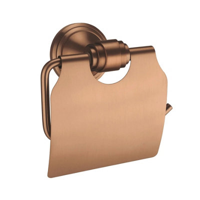 Toilet Paper Holder Rea 16101 Aristo Brush Copper 0,8X11,5X12Cm from B&Q