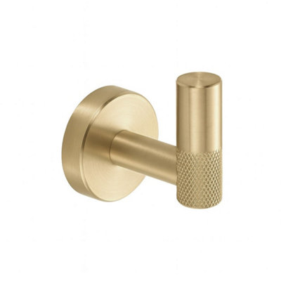 Bathroom Hanger Rea  6606 Modern Brush Gold Metal from B&Q