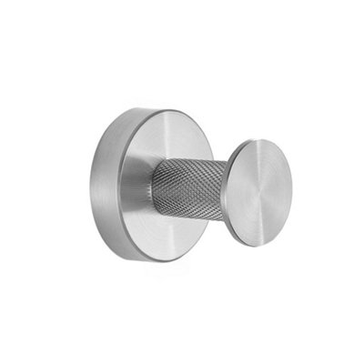 Bathroom Hanger Rea 6606A Modern Brush Steel from B&Q