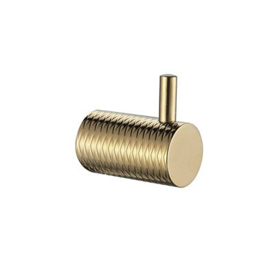 Bathroom Hanger Rea 9706 Prism Brush Gold from B&Q
