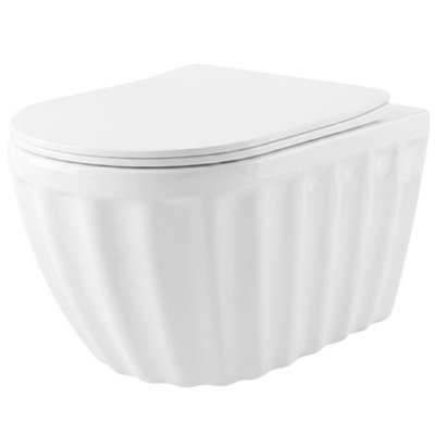 Toilet Bowl Rea Duo Tornado White from B&Q