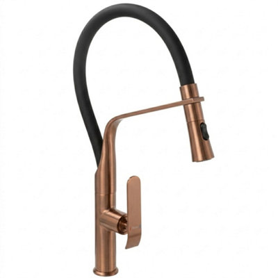 Kitchen Faucet Rea Castor Brush Copper from B&Q