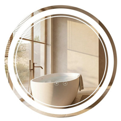 B&Q - Mirror  Soft 100 LedRound