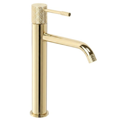 Washbasin Faucet Rea Venti High Gold 4X20X29,5Cm from B&Q