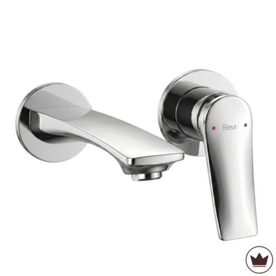 Washbasin Faucet Rea Venti Low Brush Gold 4X17X19Cm from B&Q