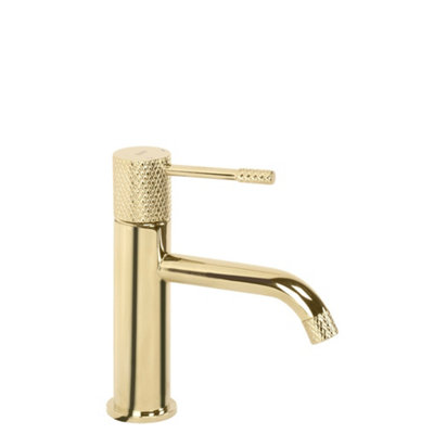 Washbasin Faucet Rea Venti Gold 18X5X19Cm from B&Q