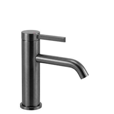 Washbasin Faucet Rea Rivo Low Titanium 10X5X16,5Cm from B&Q