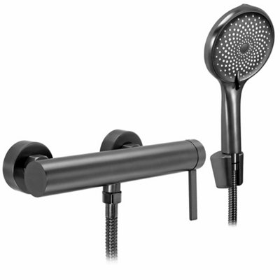 Shower Faucet Rea Rivo Titanium 10X15X10Cm from B&Q