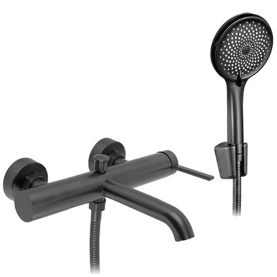 Bathtub Faucet Rea Rivo Titanium 22,5X15X6Cm from B&Q