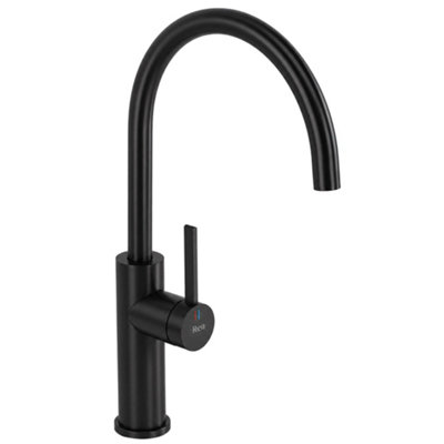 Kitchen Faucet Rea Rivo Black 18,5X10X36,5Cm from B&Q