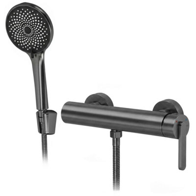Shower Faucet Rea Ontario Side Titanium 25X20X10Cm from B&Q