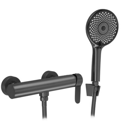 Shower Faucet Rea Arcos Titanium 18X20X10Cm from B&Q