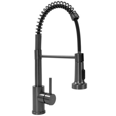 Kitchen Faucet Rea Colin Titanium from B&Q