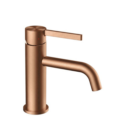 Washbasin Faucet Rea Foster Low Brush Copper 12X5X18,2Cm from B&Q