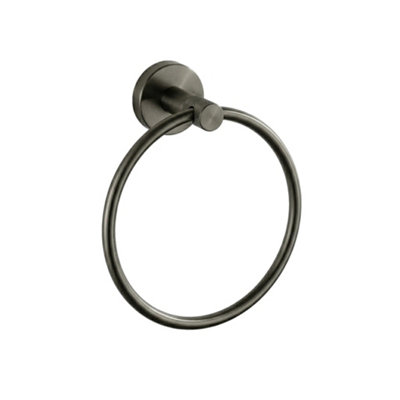 Bathroom Hanger Rea 6606 Modern Titanium from B&Q