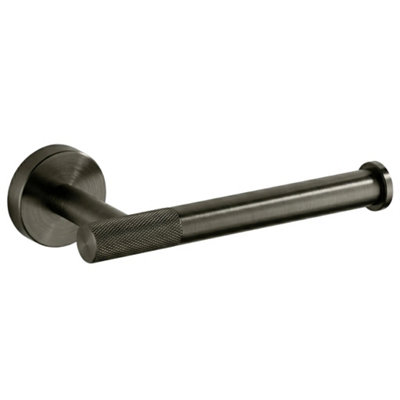 Toilet Paper Holder Rea 6611 Modern Titanium from B&Q