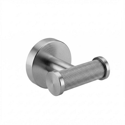 Bathroom Hanger Rea 6612 Modern Brush Nickel from B&Q
