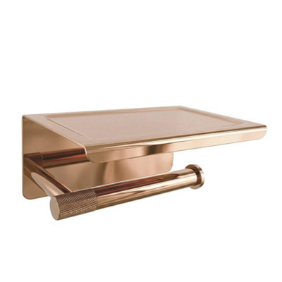 Toilet Paper Holder Rea 6613 Modern Copper from B&Q