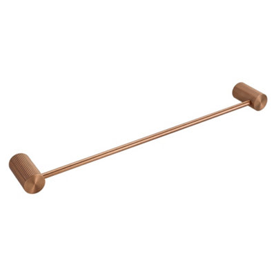 B&Q - Porte-Serviette  64101 Solo Brush Copper