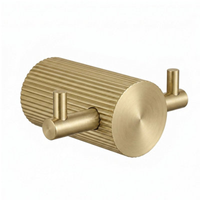 B&Q - Porte-Serviette  64104A Solo Brush Gold
