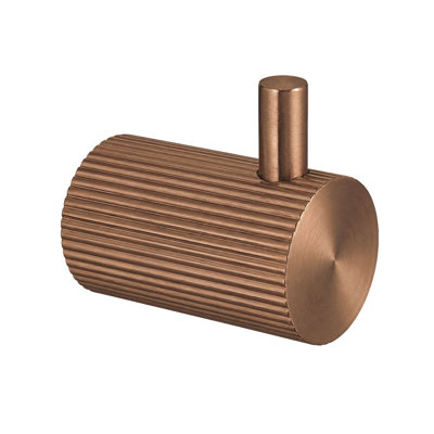 B&Q - Porte-Serviette  64104 Solo Brush Copper