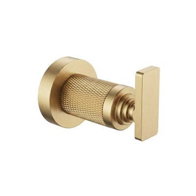 Bathroom Hanger Rea 81304 Modern Brush Gold from B&Q