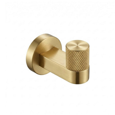 Bathroom Hanger Rea 39104 Ori Brush Gold from B&Q