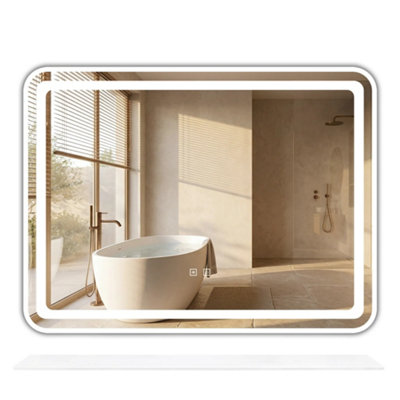B&Q - Mirror  L-8060 Led Transparent 3X80X60Cm