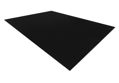 RugsX Modern Washing Carpet Lindo BlackAnti-SlipShaggy  160X220 Cm from B&Q