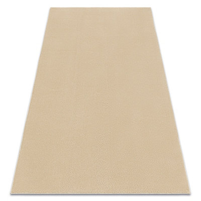 RugsX Modern Washing Carpet Lindo BeigeAnti-SlipShaggy 60X100 Cm from B&Q
