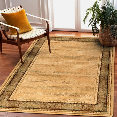 Rugsx Wool Carpet Omega Lava Honey 100X150 Cm from B&Q