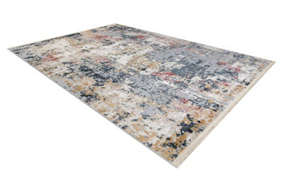 RugsX Distin 0123A Pink / Powder / White Modern CarpetAbstractionVintag  80X150 Cm from B&Q