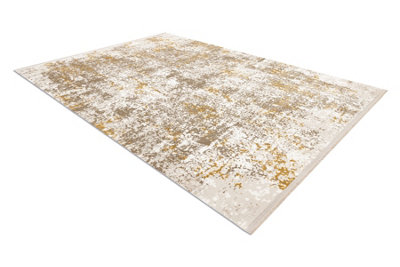 RugsX Modern Carpet Duke 51546 Beige / GoldVintageStructuredVery Soft  240X330 Cm from B&Q