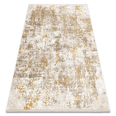 RugsX Modern Carpet Duke 51546 Beige / GoldVintageStructuredVery Soft 280X370 Cm from B&Q
