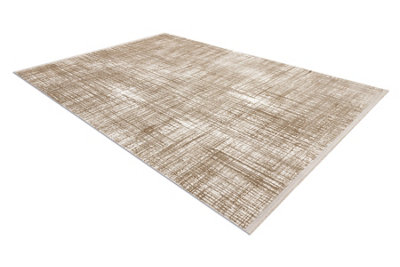RugsX Modern Carpet Duke A0357 BeigeVintageStructuredVery SoftFring  200X290 Cm from B&Q