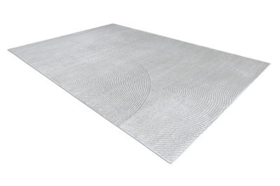 RugsX Carpet Balance 0194 GreyGeometricStructuralGlamour  240X330 Cm from B&Q