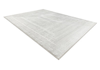 RugsX Carpet Balance 8788 CreamGeometricStructuralGlamour  240X330 Cm from B&Q