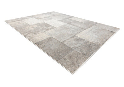 RugsX Carpet Fusion 1200 Cream BeigeGeometricModernAbstract 160X220 Cm from B&Q