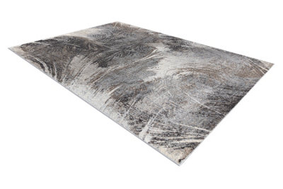RugsX Carpet Fusion 9617 Dark Grey BrownAbstractionModernAbstract 180X270 Cm from B&Q