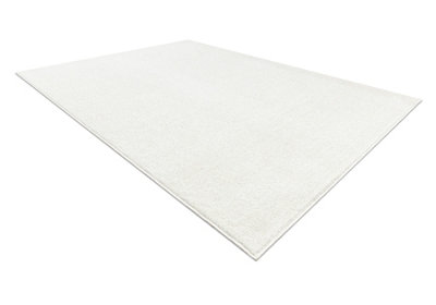 RugsX Eton Plus Carpet CreamOne-ColorUniformPlain 100X150 Cm from B&Q