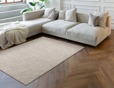 RugsX Carpet Casablanca Loom BrownLoopSoft Indoor & Outdoor 400X400 Cm from B&Q