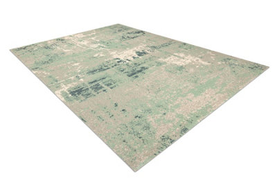 RugsX Wool Carpet Abby 486.13.la113 Osta VintageModern Green Grey  240X340 Cm from B&Q