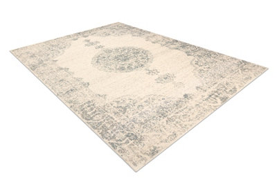 RugsX Wool Carpet Abby 486.24.la100 Osta OrnamentFrame Classic Beige Blue 240X340 Cm from B&Q