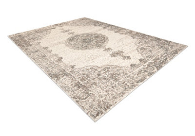 RugsX Wool Carpet Abby 486.24.la110 Osta OrnamentFrame Classic Grey Blue 120X170 Cm from B&Q